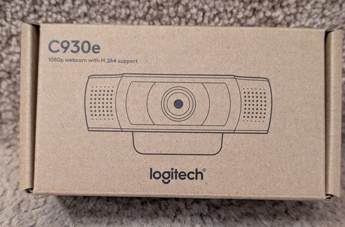 Video webcam logitech c930e - video,