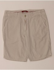 CARRERA Mens Chino Shorts IT 50 Large W34  Beige Cotton AQ04