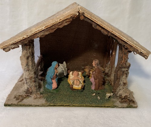 Presepe vintage mangiatoia - , in