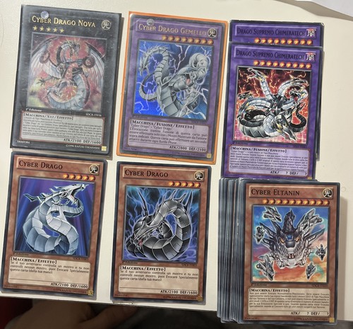 Deck base cyber - drago., carte