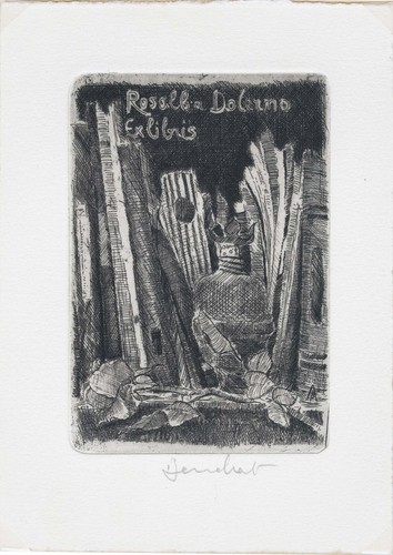 Beuchat andre ex libris - beuchat,