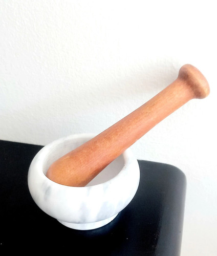 Mortaio italiano marmo di - in,
