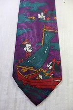 WALT DISNEY  SETA TIE CRAVATTA