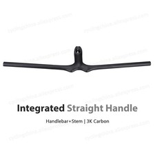 Manubrio integrato bici mtb 3K