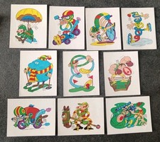 Lotto X 10 Figurina Super Stickers Panini 1979 Versione Classica Prosdocimi