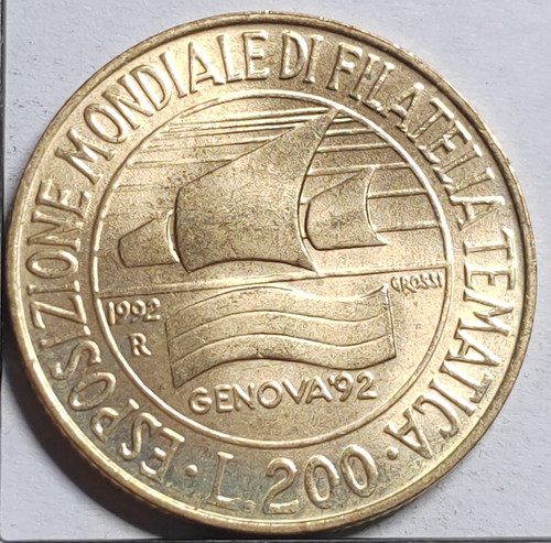 200 lire 1992 exposition - 200,