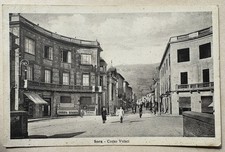 Cartolina Sora corso Volsci animata negozi Frosinone Lazio paesaggistica T17