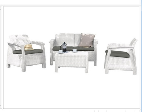 Set rattan divanetto - set,