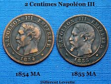 Lot rare : 2 Centimes