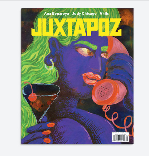 Juxtapoz magazine spring - magazine,