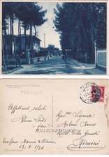 MARINA DI PIETRASANTA - Tonfano: Viale Versilia (2) 1934