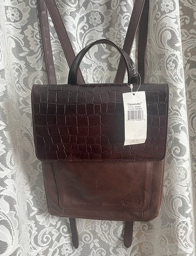Borsa zaino pelle - in,
