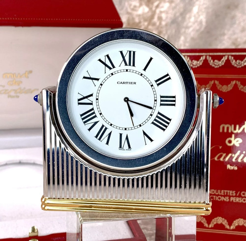 Cartier rare pendulette - cartier,