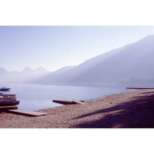 Lago mcdonald ghiacciaio - lago, al