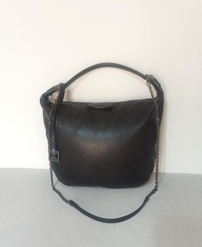 Borsa pelle nera - borsa,