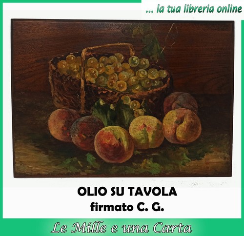 Quadro antico olio tavola - antico, su
