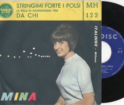 Mina raro disco - mina, 45