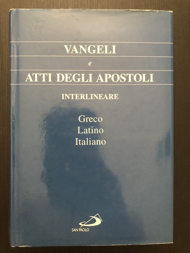 Ottimo vangeli atti degli - atti,