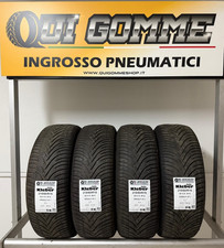 4 PNEUMATICI USATI INVERNALI KLEBER 215/60/R16 99 H XL M+S - 6.3mm - 6.2mm