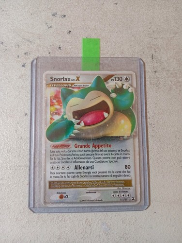 Pokemon snorlax 111 - snorlax, lv.x