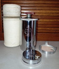 Raro E Antico Sterilizzatore Portatile Per Siringhe KIM Patent Con Custodia