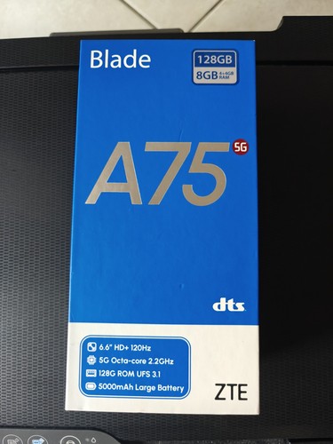 Zte blade a75 diamond black - zte,