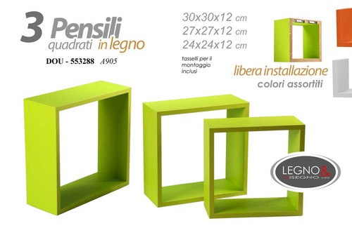 Set mensole moduli parete - 3,