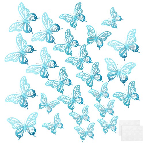 Butterflies 3d wall - 3d,
