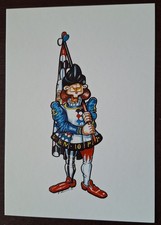 Cartolina Alfiere Contrada