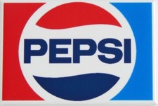 Magnete logo pepsi - logo, 2"x3"
