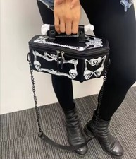 Kreepsville666 bag gothic borsa bara coffin dark occult teschio punk