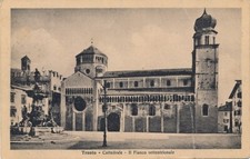 Trentino A.A. Cartolina Paesaggistica Trento La Cattedrale  Viaggiata Anno 1928