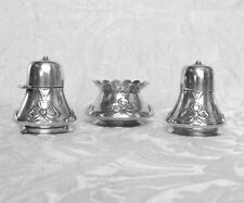 Art Nouveau WMF Cruet Condiment set Salt Pepper and Mustard Saliere Liberty