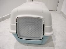 Lettiera per Gatti - Toilet Chiusa - 50(Lu)x38(La)x39(h)cm - Arcaplanet