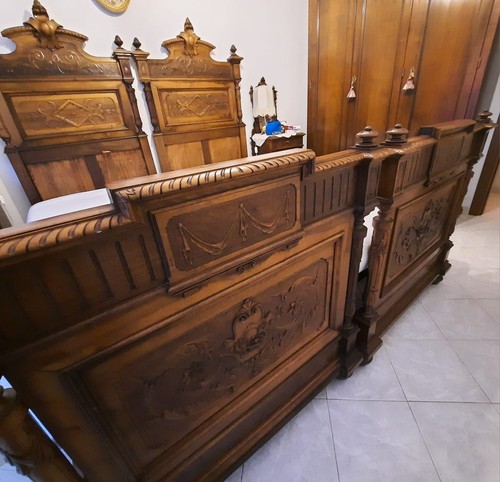 Letto matrimoniale 1800 - matrimoniale,