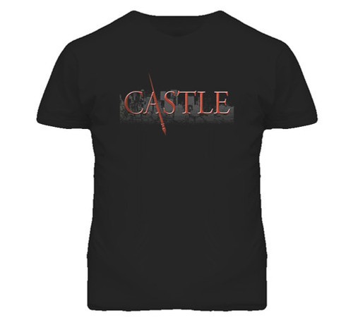 Maglietta castle serie show - castle, tv