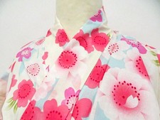 KIMONO GIAPPONESE YUKATA CREMA