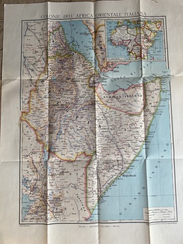 Cartina geografica colonie - geografica:,
