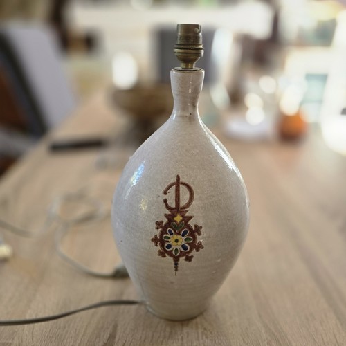 Superbe lampe vintage gres - superbe,
