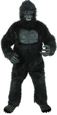 Costume da gorilla deluxe con