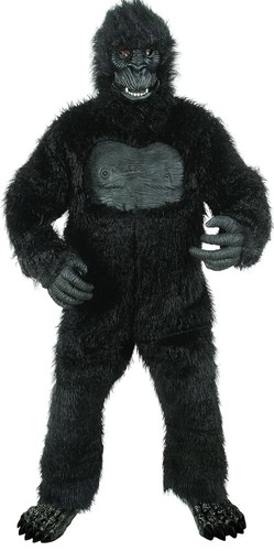 Costume gorilla deluxe con - costume,