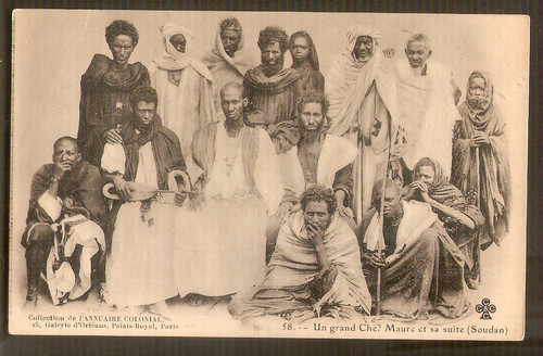 Soudan carte postale - soudan, (aof)