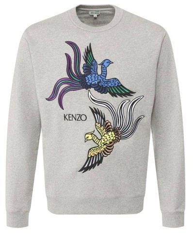 Felpa girocollo kenzo phoenix - girocollo,