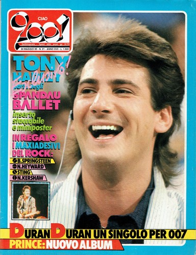 Ciao 2001 magazine 1985 tony - magazine,