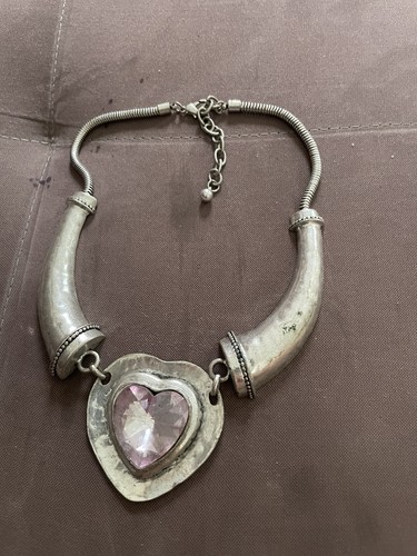 Collana statement argento - collana,