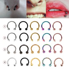 Set 10 pezzi piercing perno