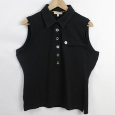Polo Burberry nero taglia L da donna 