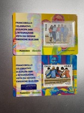 2006 Tessere Filateliche - Europa L'integrazione vista dai giovani