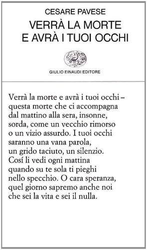 Verrà morte avrà i - la,