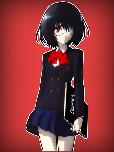 Adesivo anime another mei - anime,